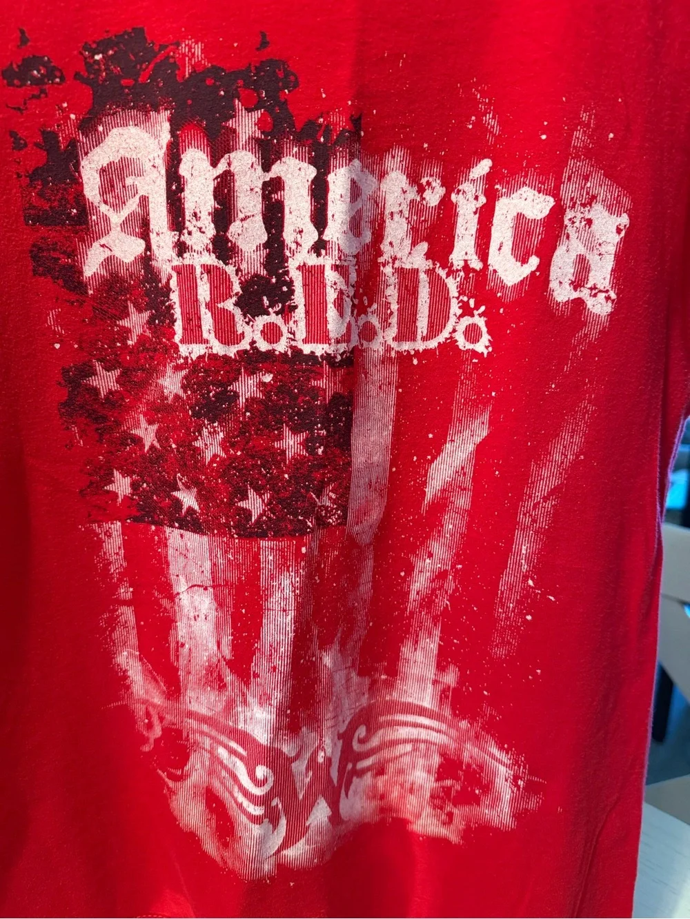 Grunt Style Women’s American Flag R.E.D. Graphic Tee
